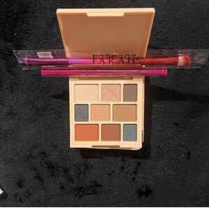 Living the Eye Life Eyeshadow Palette - Gold, Brown, Tan, & Green Shades